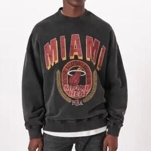 Abercrombie Miami Heat Retro Crewneck